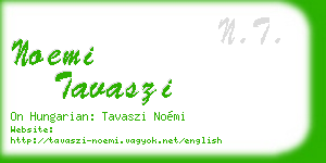 noemi tavaszi business card